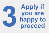 Apply if you are happy to proceed